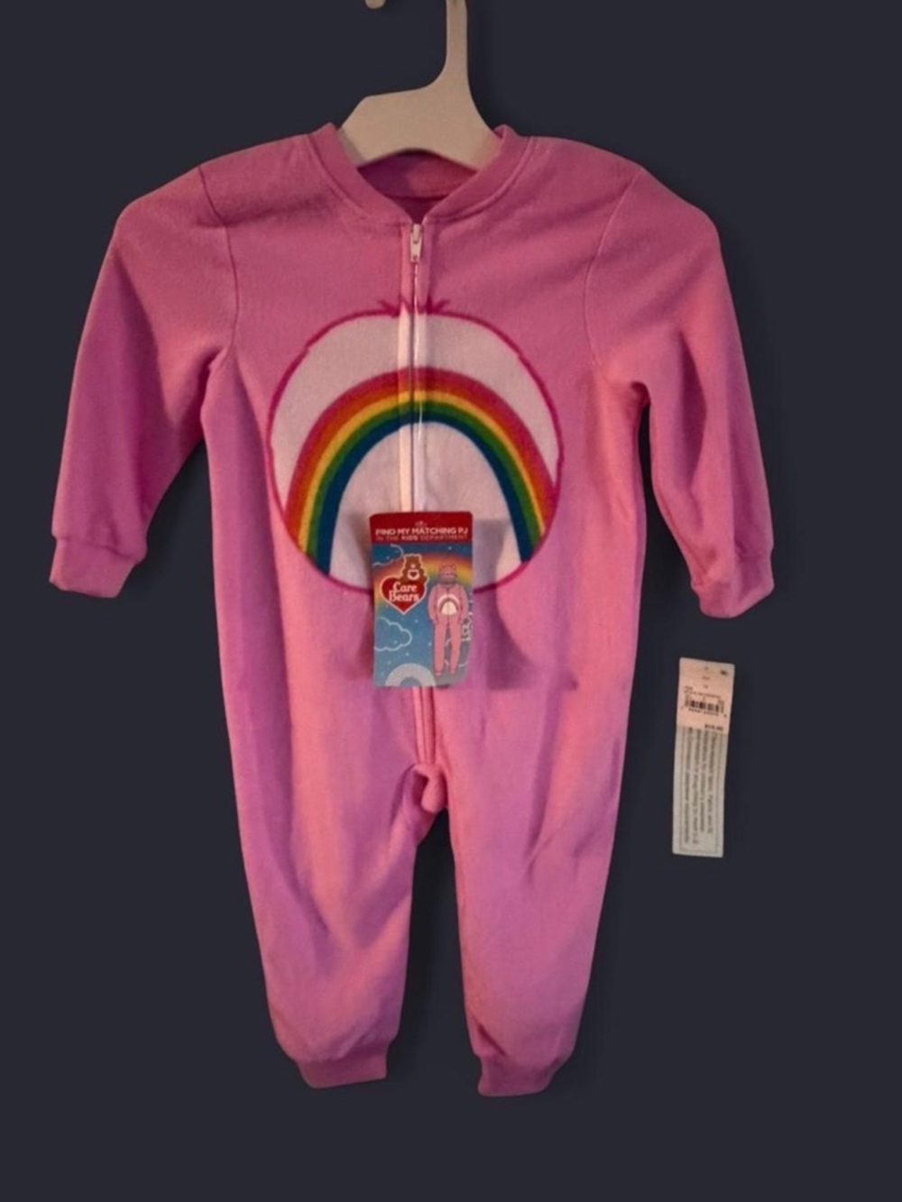 Care Bears Pink Rainbow Onesie